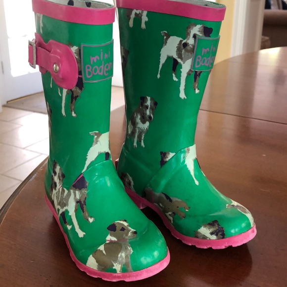 mini boden rain boots